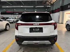 2023 Kia Seltos 1.5L IVT Luxury, белый — фото 10