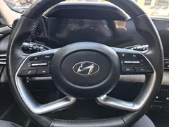 2022 Hyundai Elantra 1.5L CVT LUX Premium, белый — фото 8