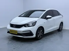 2022 Honda Fit 1.5L CVT Sunroof, белый — фото 1