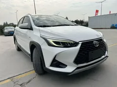 2021 Toyota Yaris L Zhixuan X 1.5L CVT Leading, белый — фото 3