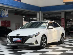 2022 Hyundai Elantra 1.5L CVT LUX Premium, белый — фото 1