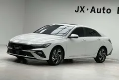 2023 Hyundai Elantra 1.5L CVT GLX Elite, белый — фото 1