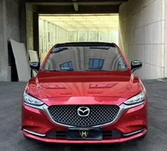 2021 Mazda Mazda6 2.0L Skyactiv Luxury, красный — фото 2