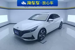 2022 Hyundai Elantra 1.5L CVT GLX Elite, белый — фото 1