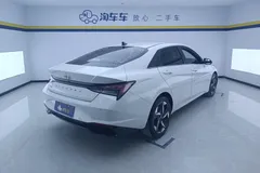 2022 Hyundai Elantra 1.5L CVT GLX Elite, белый — фото 9