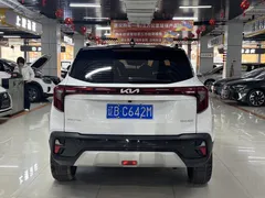 2023 Kia Seltos 1.5L IVT Luxury, белый — фото 9
