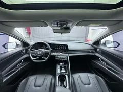 2023 Hyundai Elantra 1.5L CVT LUX Premium, белый — фото 11