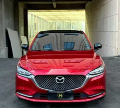 2021 Mazda Mazda6 2.0L Skyactiv Luxury, красный — фото 2