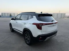 2023 Kia Seltos 1.5L IVT Luxury, белый — фото 4