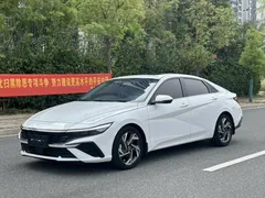 2023 Hyundai Elantra 1.5L CVT GLX Elite, белый — фото 1