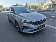 2023 Geely Emgrand 1.5L CVT Luxury Champion 4th Gen, синий — фото 3