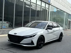 2022 Hyundai Elantra 1.5L CVT 20th SE 20th Anniversary, белый — фото 1