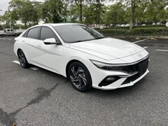 2023 Hyundai Elantra 1.5L CVT GLX Elite, белый — фото 3