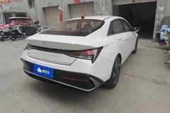 2023 Hyundai Elantra 1.5L CVT GLX Elite, белый — фото 9