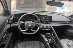 2023 Hyundai Elantra 1.5L CVT GLX Elite, белый — фото 14