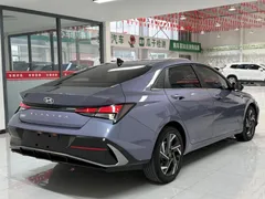 2023 Hyundai Elantra 1.5L CVT GLX Elite, синий — фото 4