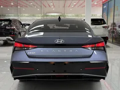 2023 Hyundai Elantra 1.5L CVT GLX Elite, синий — фото 5