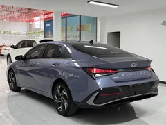 2023 Hyundai Elantra 1.5L CVT GLX Elite, синий — фото 6