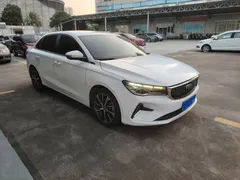 2022 Geely Emgrand 4th Gen 1.5L CVT Flagship, белый — фото 3