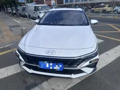 2023 Hyundai Elantra 1.5L CVT GLX Elite, белый — фото 3