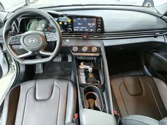 2023 Hyundai Elantra 1.5L CVT GLX Elite, белый — фото 7
