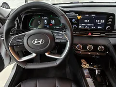 2023 Hyundai Elantra 1.5L CVT GLX Elite, белый — фото 8
