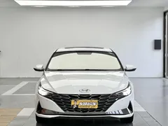 2022 Hyundai Elantra 1.5L CVT GLX Elite, белый — фото 1