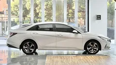 2022 Hyundai Elantra 1.5L CVT GLX Elite, белый — фото 3