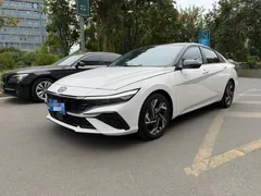 2023 Hyundai Elantra 1.5L CVT GLX Elite, белый — фото 1