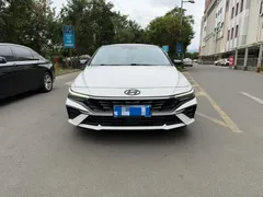 2023 Hyundai Elantra 1.5L CVT GLX Elite, белый — фото 2
