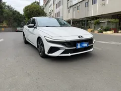 2023 Hyundai Elantra 1.5L CVT GLX Elite, белый — фото 3