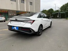 2023 Hyundai Elantra 1.5L CVT GLX Elite, белый — фото 9