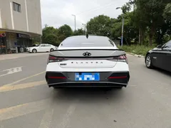 2023 Hyundai Elantra 1.5L CVT GLX Elite, белый — фото 10