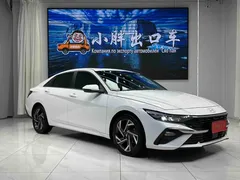 2023 Hyundai Elantra 1.5L CVT GLX Elite, белый — фото 3