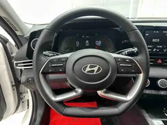 2023 Hyundai Elantra 1.5L CVT GLX Elite, белый — фото 9