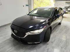 2021 Mazda Mazda6 2.5L Sport, синий — фото 1