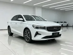 2022 Geely Emgrand 4th Gen 1.5L CVT Luxury, белый — фото 3