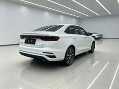 2022 Geely Emgrand 4th Gen 1.5L CVT Luxury, белый — фото 9