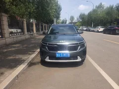 2023 Kia Seltos 1.5L IVT Luxury, зелёный — фото 2