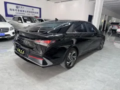 2023 Hyundai Elantra 1.5L CVT GLX Elite, чёрный — фото 4