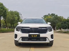 2023 Kia Seltos 1.5L IVT Luxury, белый — фото 2