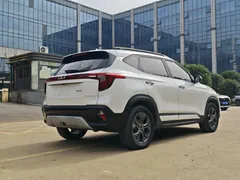 2023 Kia Seltos 1.5L IVT Luxury, белый — фото 4