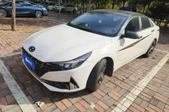 2022 Hyundai Elantra 1.5L CVT GLX Elite, белый — фото 1