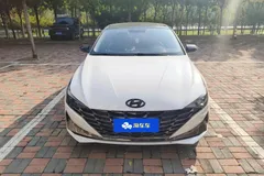 2022 Hyundai Elantra 1.5L CVT GLX Elite, белый — фото 3