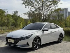 2023 Hyundai Elantra 1.5L CVT GLX Elite, белый — фото 1