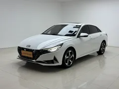 2022 Hyundai Elantra 1.5L CVT GLX Elite, белый — фото 1