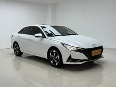 2022 Hyundai Elantra 1.5L CVT GLX Elite, белый — фото 3