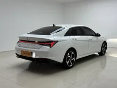 2022 Hyundai Elantra 1.5L CVT GLX Elite, белый — фото 4