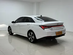 2022 Hyundai Elantra 1.5L CVT GLX Elite, белый — фото 6