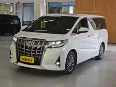 2021 Toyota Alphard Hybrid 2.5L Premium, белый — фото 1
